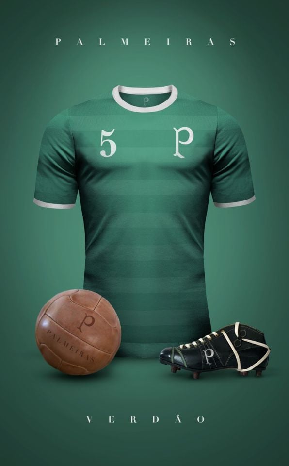 Palmeıras Özel Tasarım Retro Forma