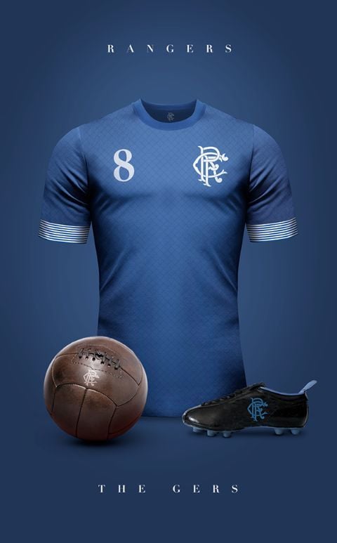 Rangers Özel Tasarım Retro Forma