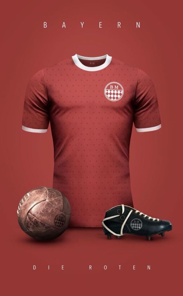Bayern Özel Tasarım Retro Forma