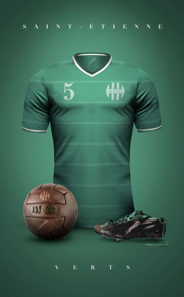 Saınt-Etıenne Özel Tasarım Retro Forma