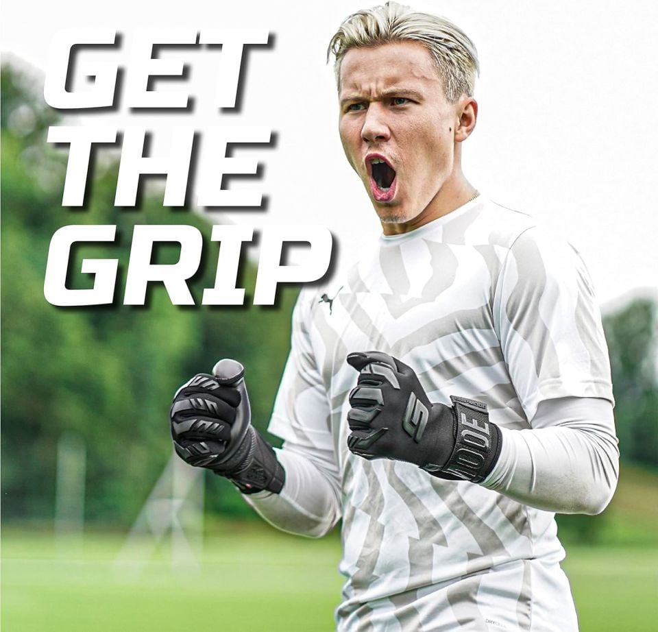 GRIPMODE Kaleci Eldiveni (Mavi/Beyaz/Siyah)