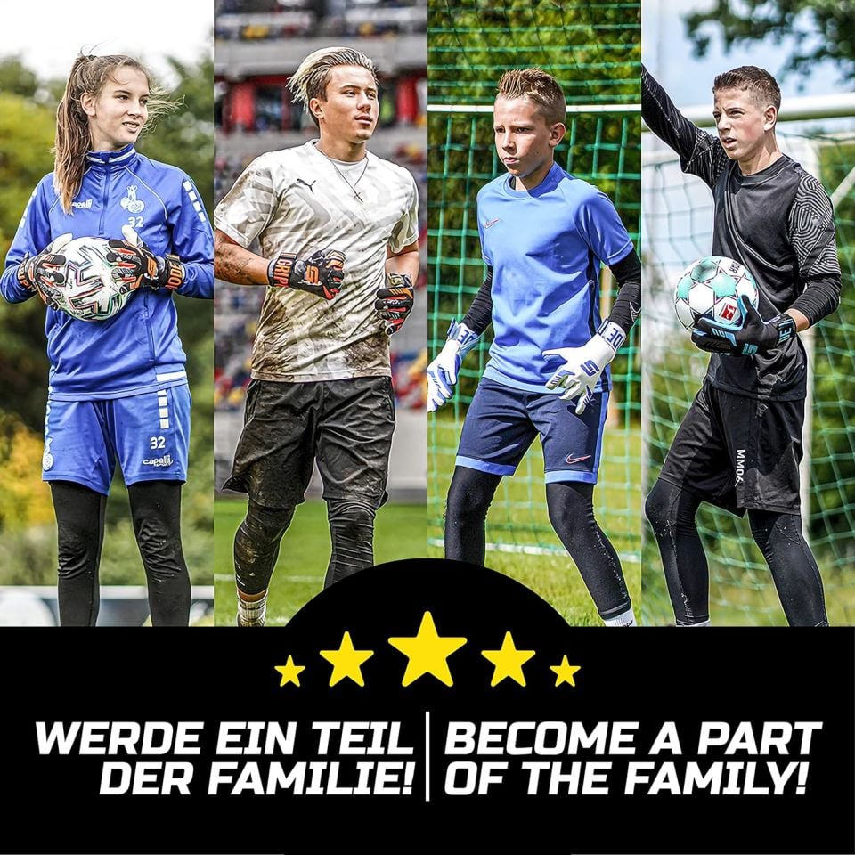 GRIPMODE Kaleci Eldiveni (Mavi/Beyaz/Siyah)