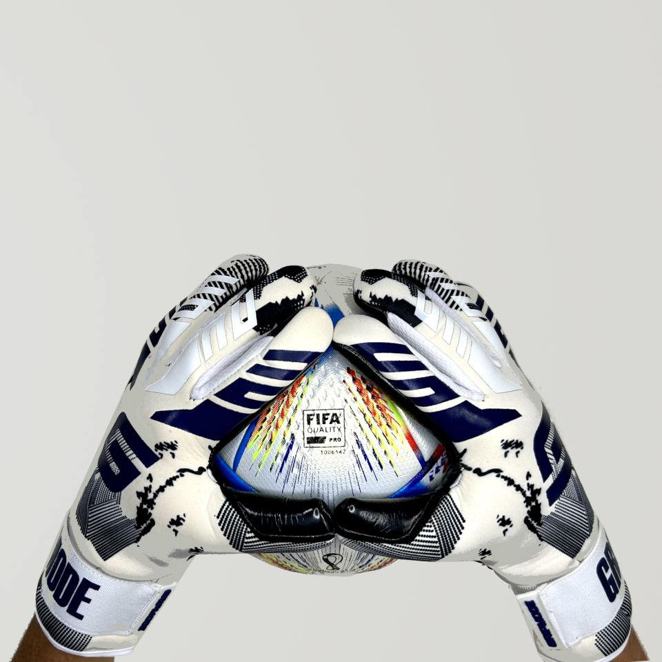 GRIPMODE Kaleci Eldiveni (Mavi/Beyaz/Siyah)