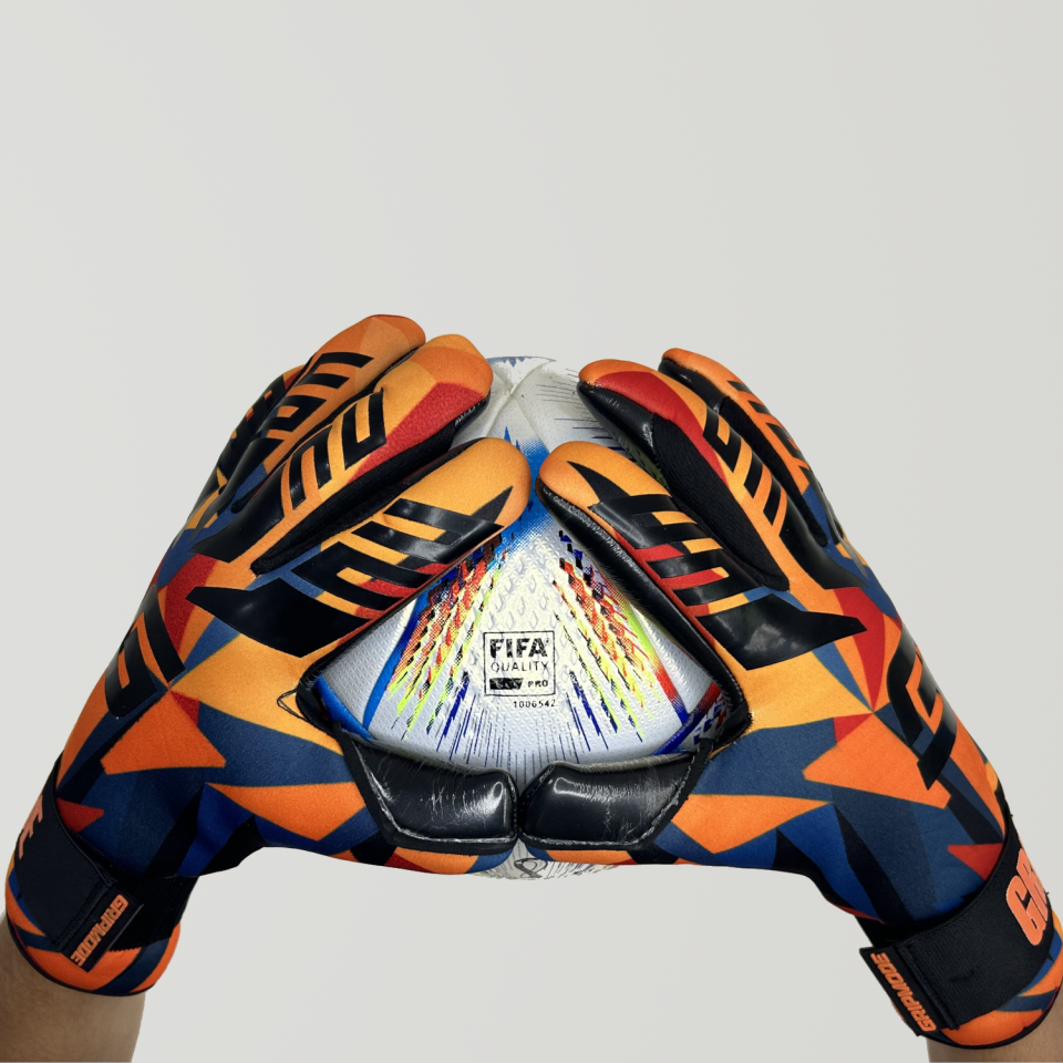 GRIPMODE Kaleci Eldiveni (Turuncu/mavi/kırmızı)