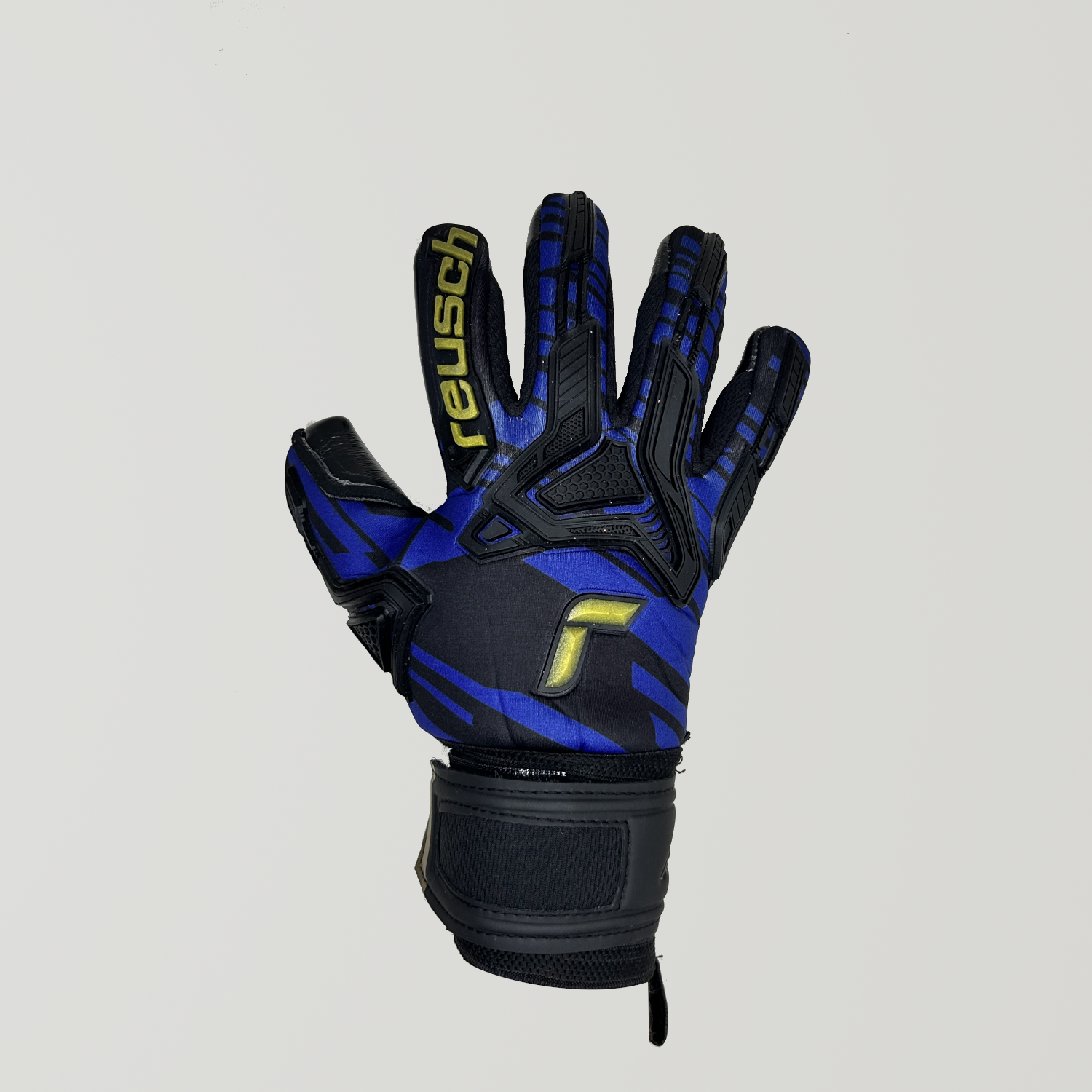 REUSCH ATTRACT KALECİ ELDİVENİ (SİYAH / MAVİ / GOLD)