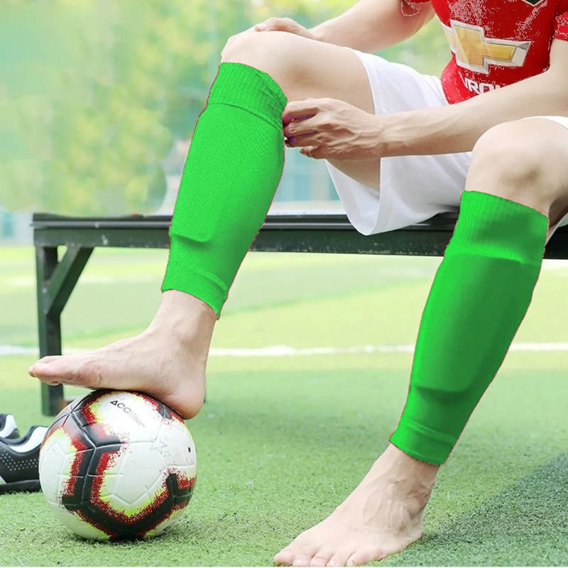 Topuksuz kesik Futbol Çorabı Konç/Tozluk Yeşil