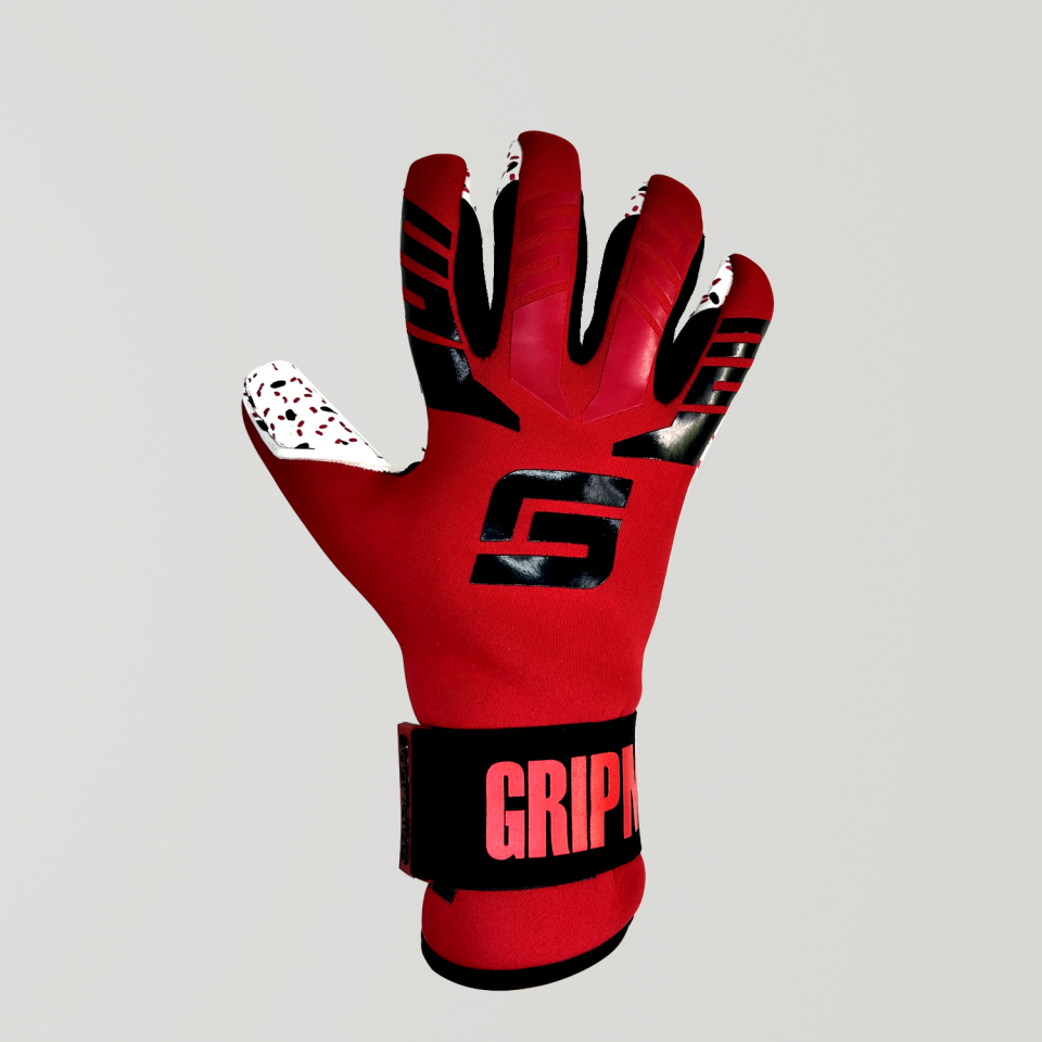 GRIPMODE Kaleci Eldiveni (SİYAH / KIRMIZI)