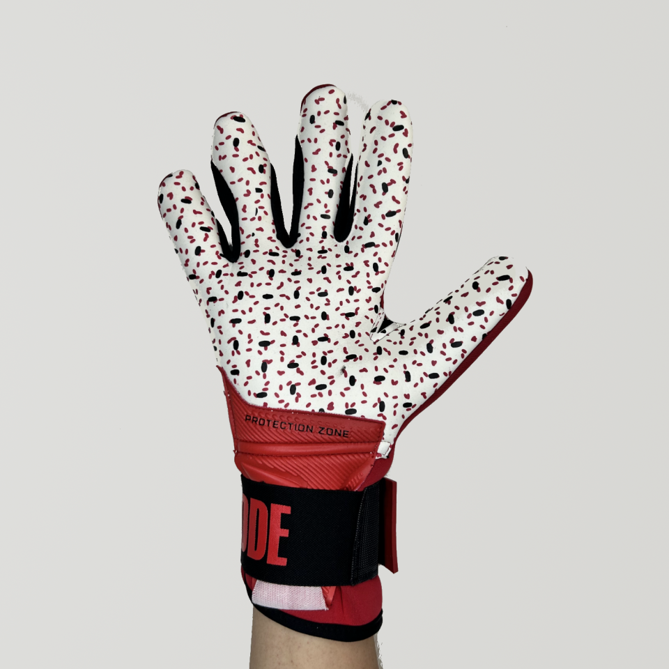 GRIPMODE Kaleci Eldiveni (SİYAH / KIRMIZI)