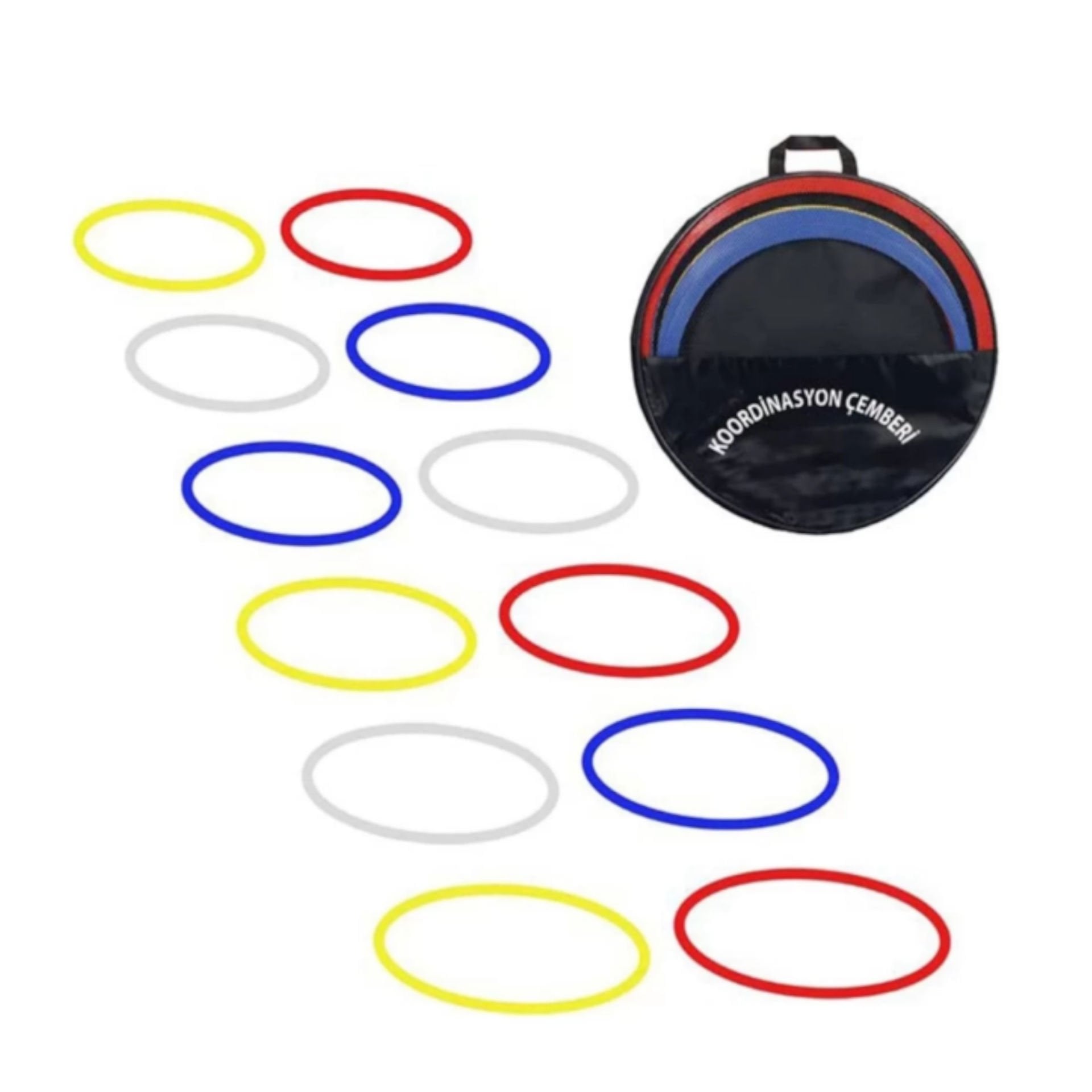 Koordinasyon Çemberi Renkli 12 adet