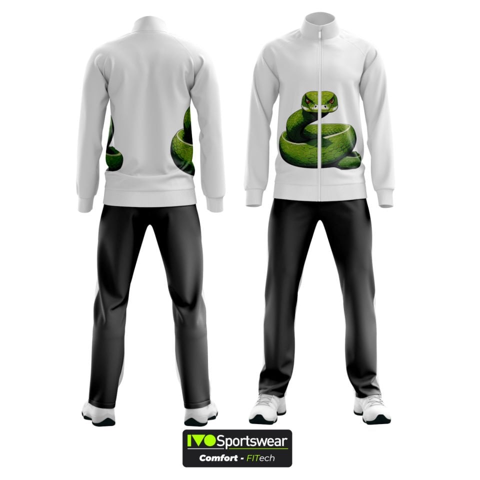 Eşofman Takımı Tam fermuar Dalgıç Kumaş Kişiselleştirilebilir Snake8