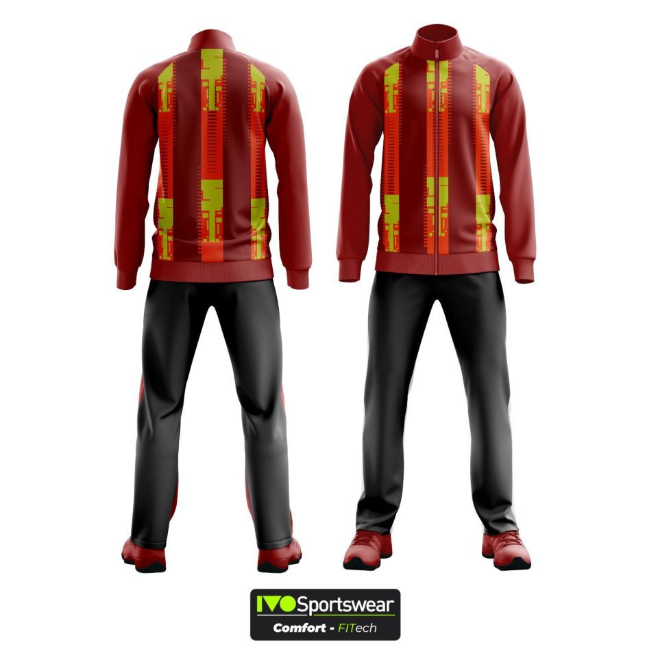 Eşofman Takımı Tam fermuar Dalgıç Kumaş Kişiselleştirilebilir canary