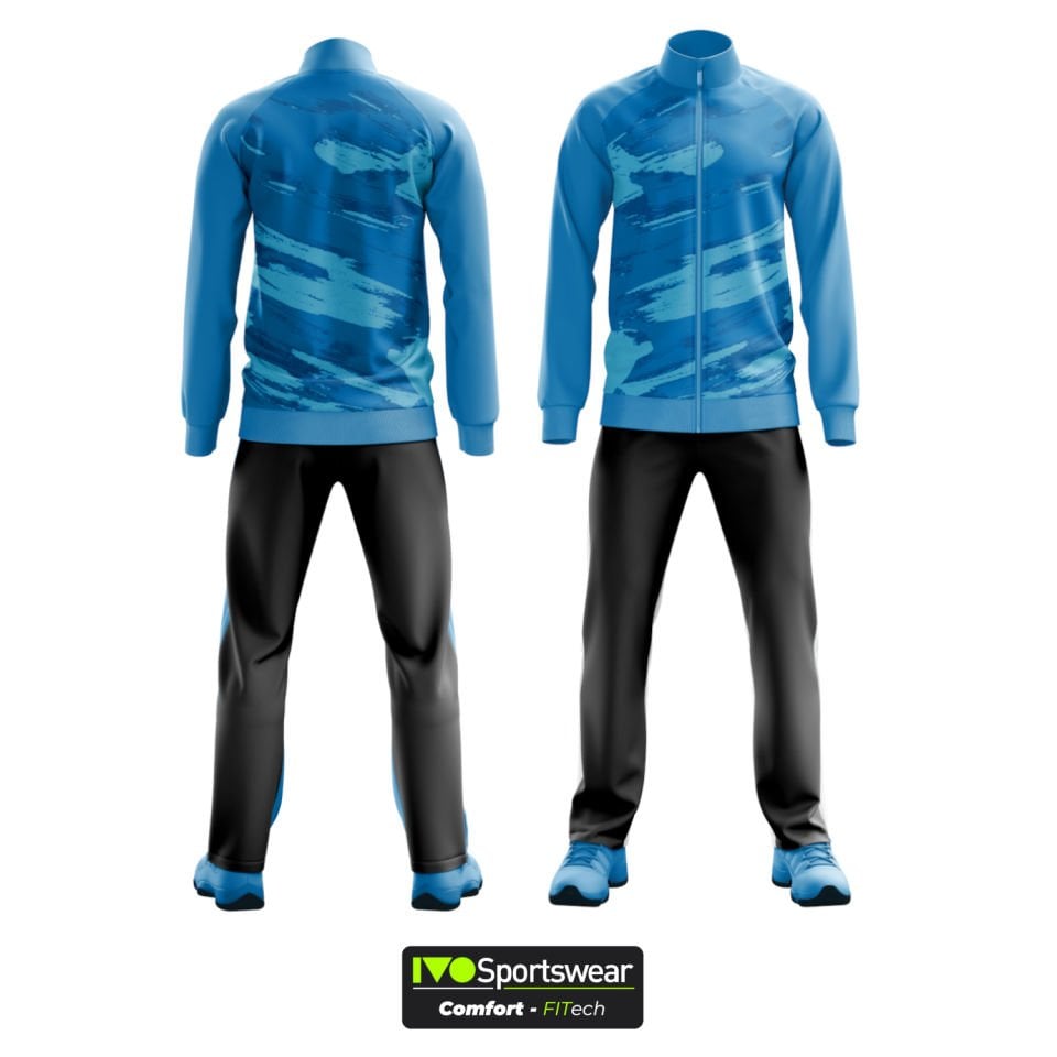 Eşofman Takımı Tam fermuar Dalgıç Kumaş Kişiselleştirilebilir Brushgreen