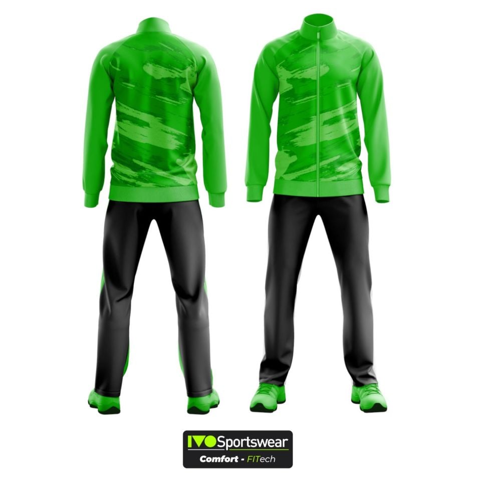 Eşofman Takımı Tam fermuar Dalgıç Kumaş Kişiselleştirilebilir Brushturq