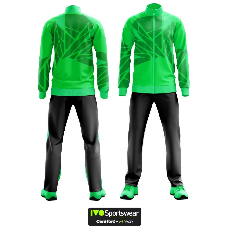 Eşofman Takımı Tam fermuar Dalgıç Kumaş Kişiselleştirilebilir Elite Gray