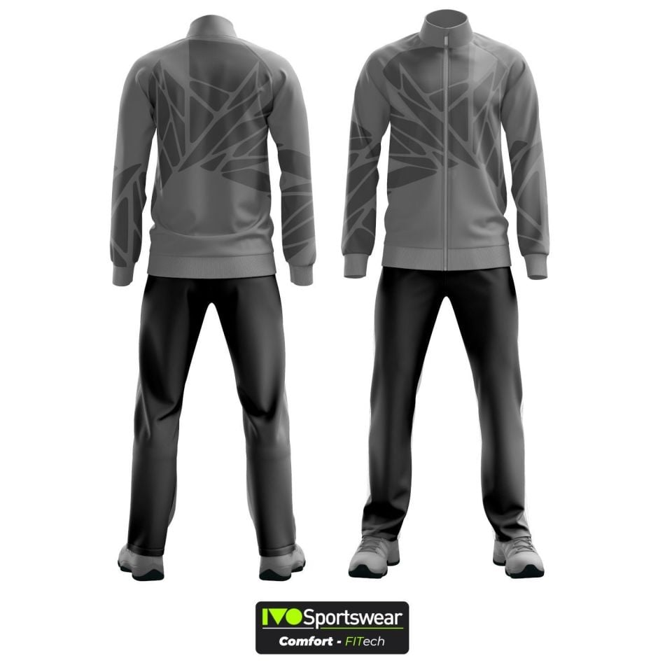 Eşofman Takımı Tam fermuar Dalgıç Kumaş Kişiselleştirilebilir Elite Green