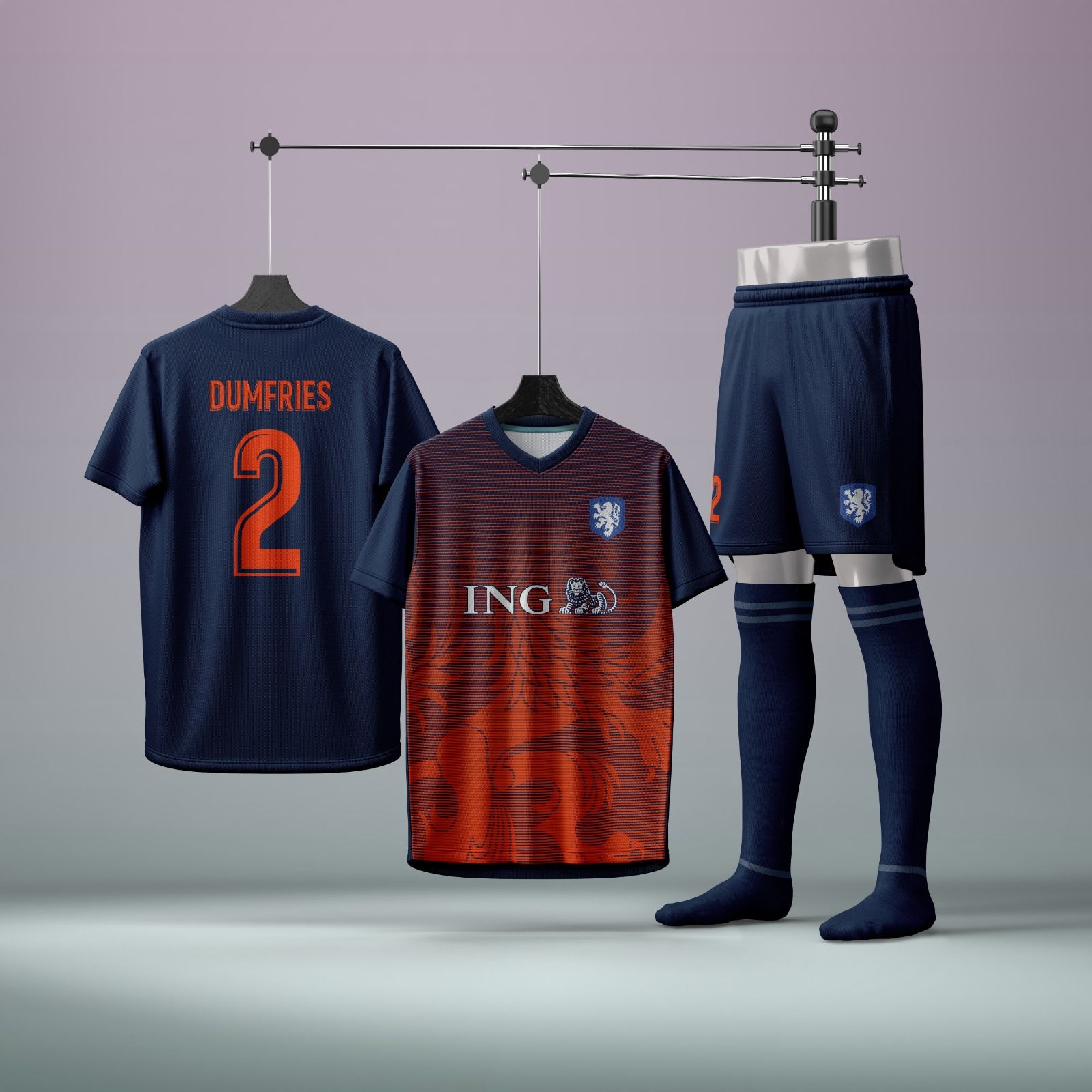 DUMFRIES Futbol Forması