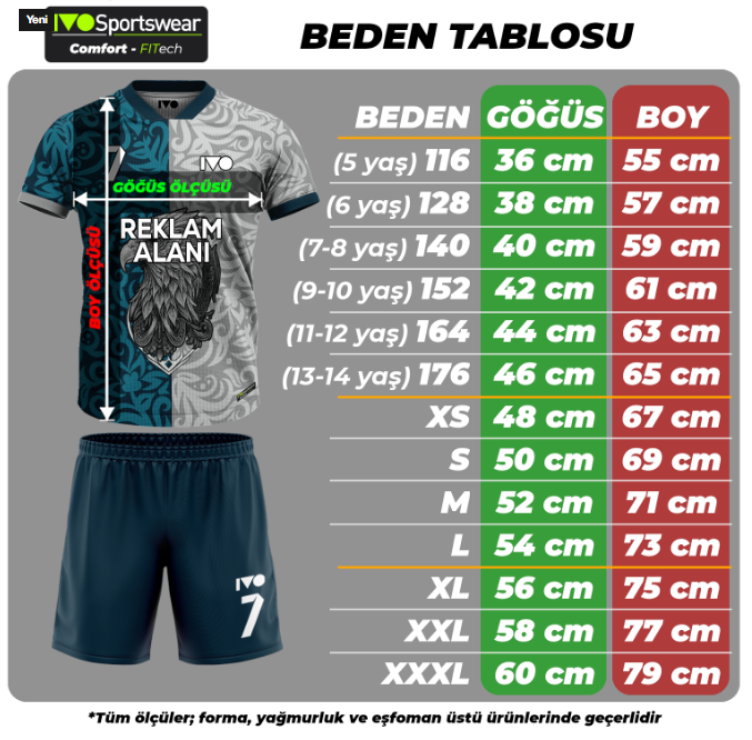 SIMONS Futbol Forması