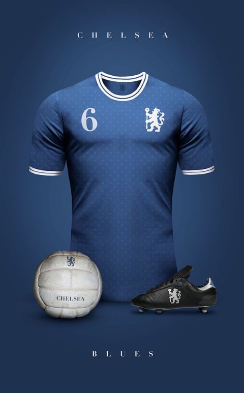 Chelsea Özel Tasarım Retro Forma
